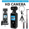 4K Ultra HD Pocket Action Camera 270° Rotatable Vlog Wifi Mini Sports Cam Waterproof Case Helmet Travel Bicycle Driver Recorder 1