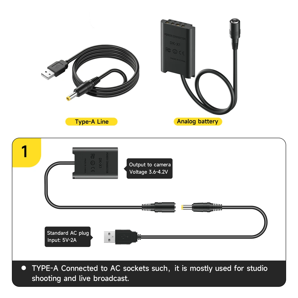 Palo Npbx1 Np-Bx1 Batteria Fittizia Dk X1 Dkx1 Dk-X1 Accoppiatore Cc Per Fotocamere Digitali Sony Cybershot Dsc Rx1 Rx1R Rx100 Ii Iii Vi