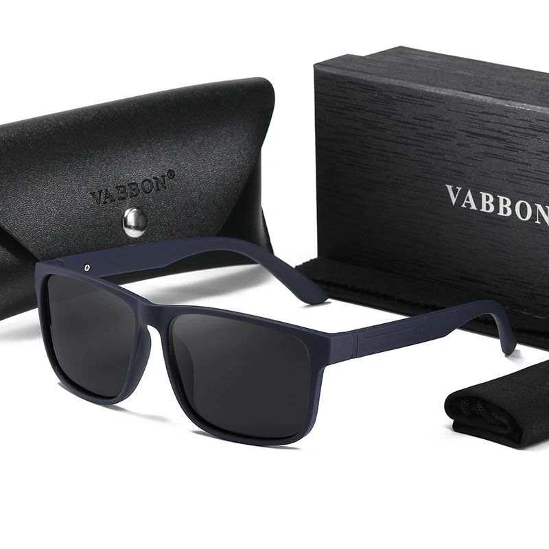 Trendy Texture Polarized Sunglasses Fashionable Retro Sunglasses for Men Daily Car 1105
