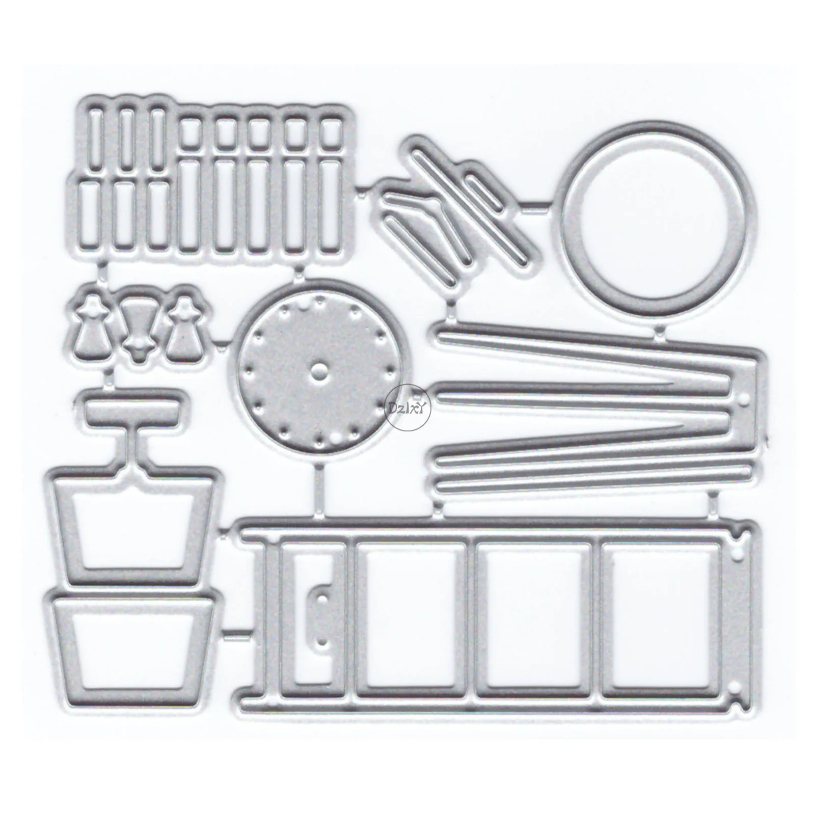 Dzixy Volleyball Football Metal Cutting Dies For Card Making Paper Embossing Die Cuts Sets Album Crafts 2023 New Templates Stencils