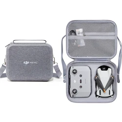 Compact Hard Shell Carrying Case with Shoulder Strap (Grey)