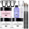 Nail Acrylic Powder Set Acrylic Nail Kit Glitter Nail Extension Set Full Manicure Set Nail Liquid Decorations Art Tools Kit 2