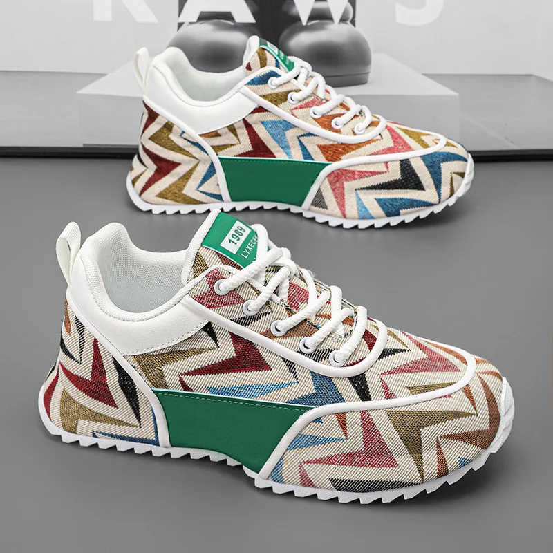 Special Offer Men's Shoes Thick soled Height increasing Mesh Breathable Casual Shoes Soft soled Comfortable Running Sports Shoes 5