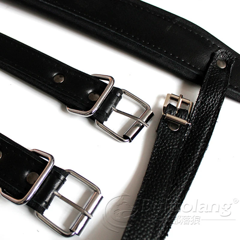 Accordion strap 80-96-120 bass thickened double-layer leather head new product