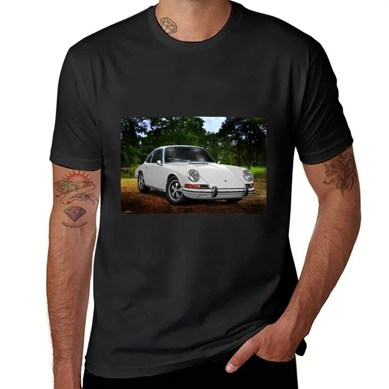 

European Sports Car T-Shirt customs design your own customizeds heavyweights aesthetic clothes designer t shirt men