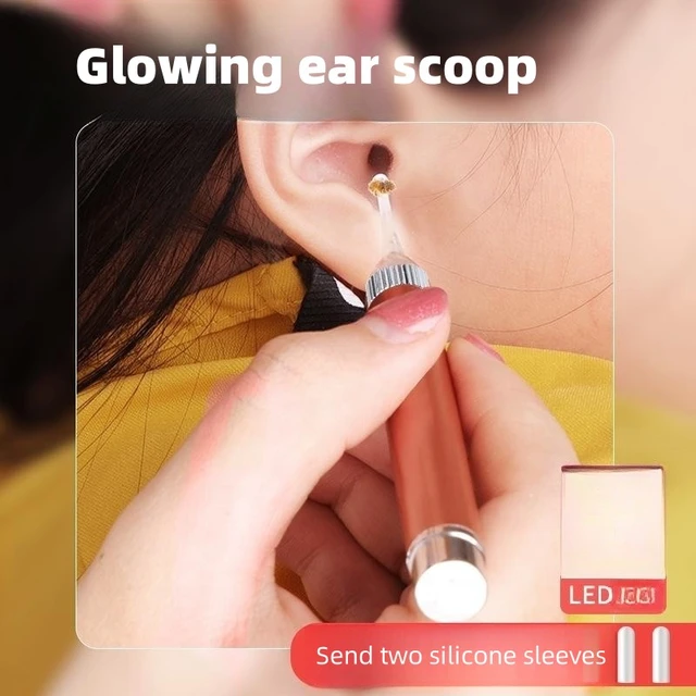 Ear Scoop Visual avec lampe, outil de cure-oreilles, lumière, pince à  épiler, ensemble de cure-oreilles, propre, nettoyeur d'oreille - AliExpress