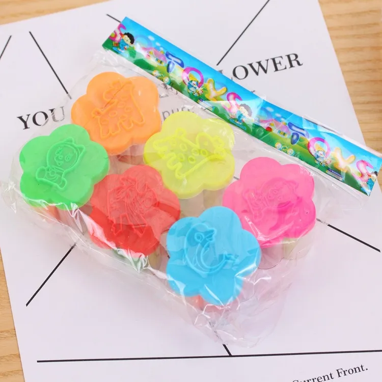 12Colors Playdough Air Dry Plasticine Modeling Clay Educational Toy student prizes Children Gift Play Dough