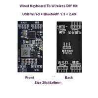 2.4G And Bluetooth 5.3 Wireless Converter USB Wired Keyboard To Bluetooth Wireless Adaptor Adapter DIY - Image 2