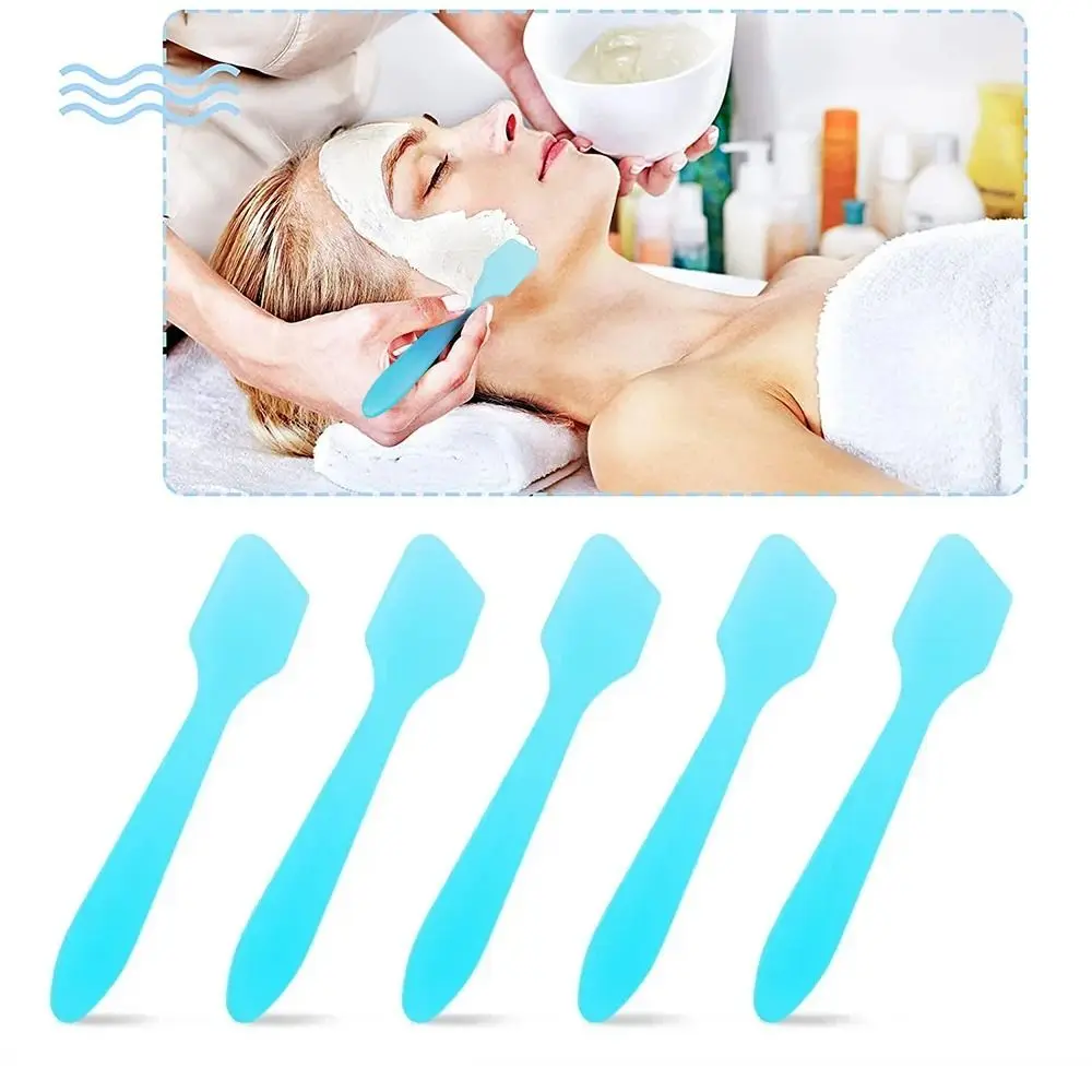 Hot Cosmetic Spatulas Facial Mask Sticks Plastic DIY Mask Small Spoon Reuse Face Skin Care Make Up Tools Make Up