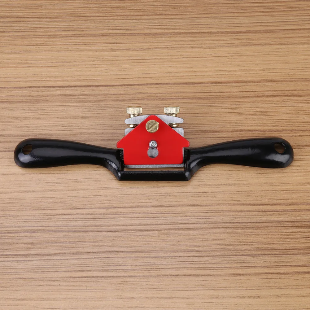 Hand Planer Wood Screw Planer Shave Wood Cutting Edge 9"/215mm With Spare Blade for Carpenter Manual Woodworking Tools