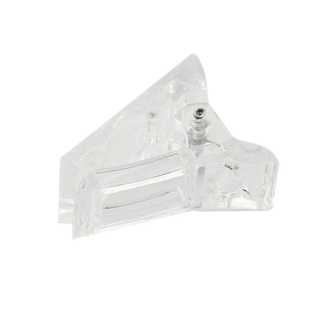 pince a faux ongle Ensemble de pinces à ongles en acrylique, Gel Transparent