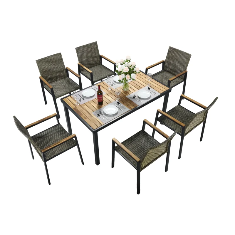 7-Piece Patio Dining Set 1