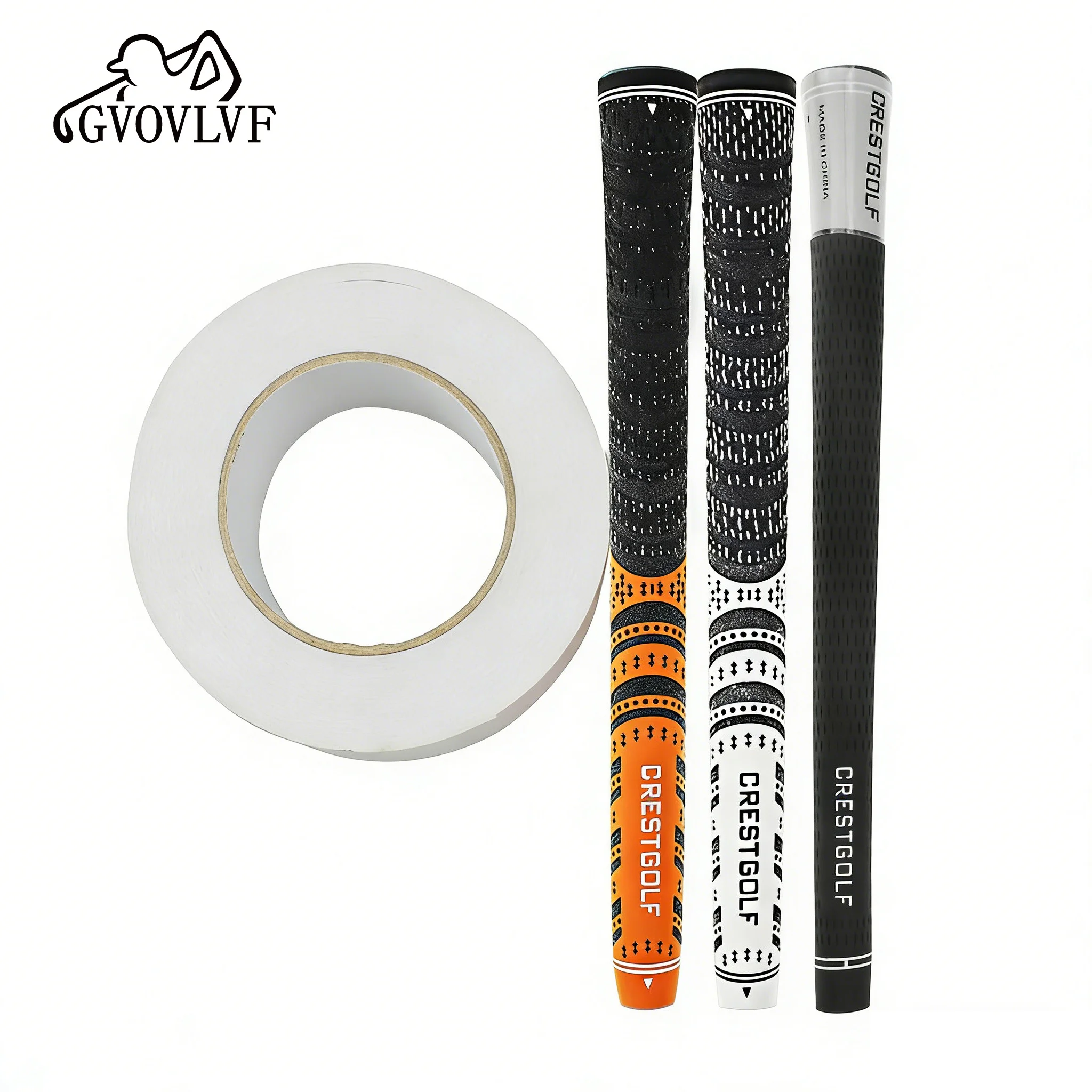 Golf Grip Tape Rolle Doppelseitige Golfschläger Grip Installation Multifunktionale Putter Zubehör Band Cropable Streifen Stark – Detail 2
