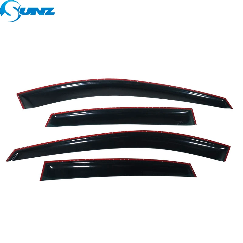 Weathershields 4PCS Car Window Visor Rain Shield Sun Guard Deflectors For Subaru XV Crosstrek