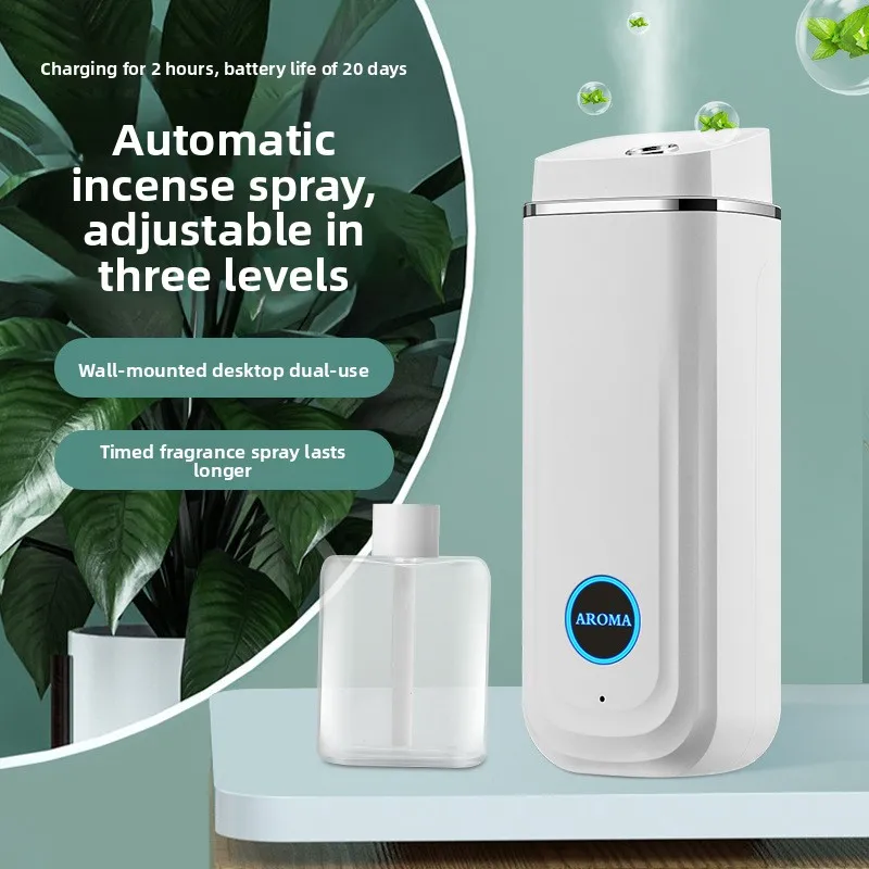 New model automatic aroma dispenser, hotel humidifier, bedroom toilet aroma diffuser, fragrance machine