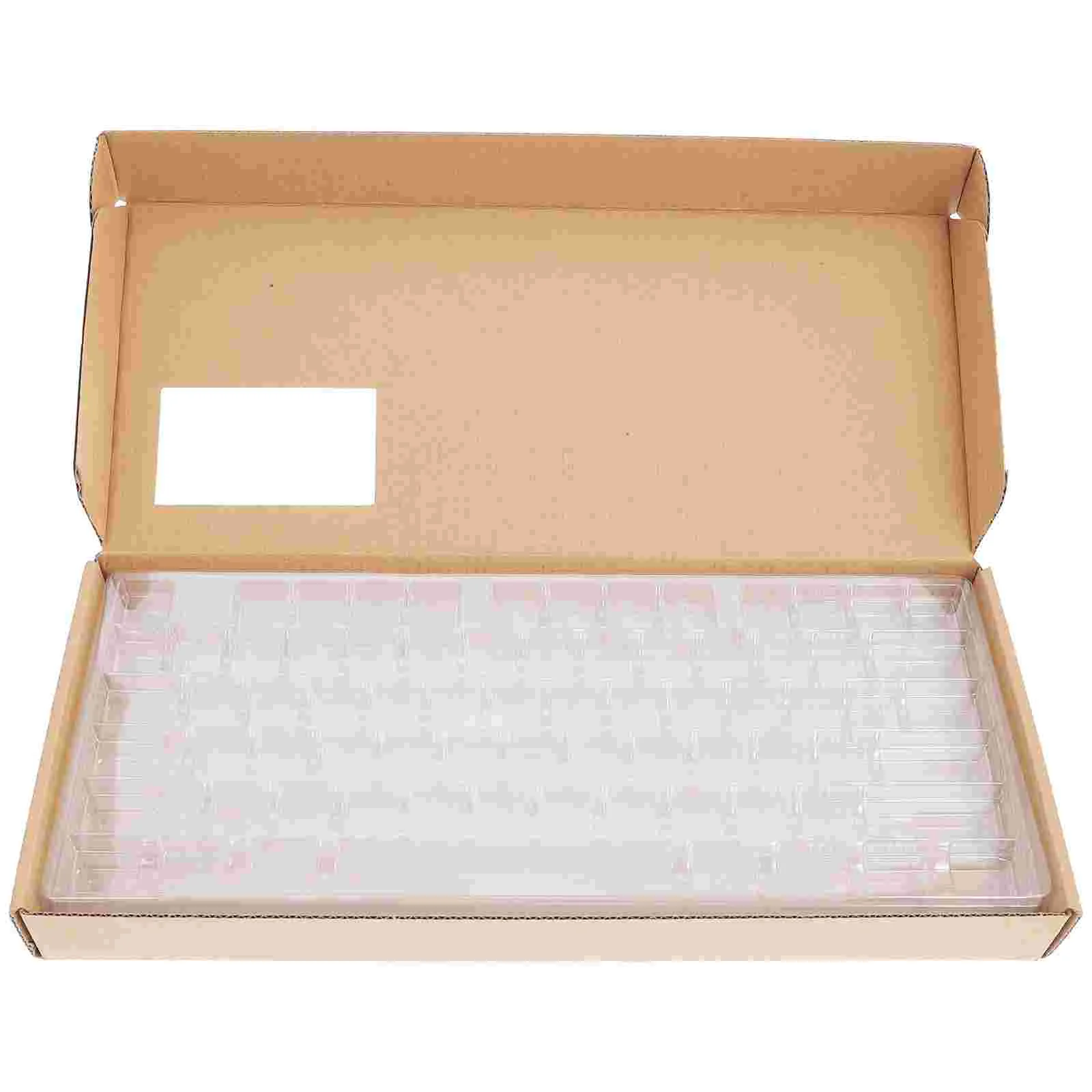 

Keycap Box Keyboard Caps Organizer Case Kraft Keycaps Holder Accessories Mechanical