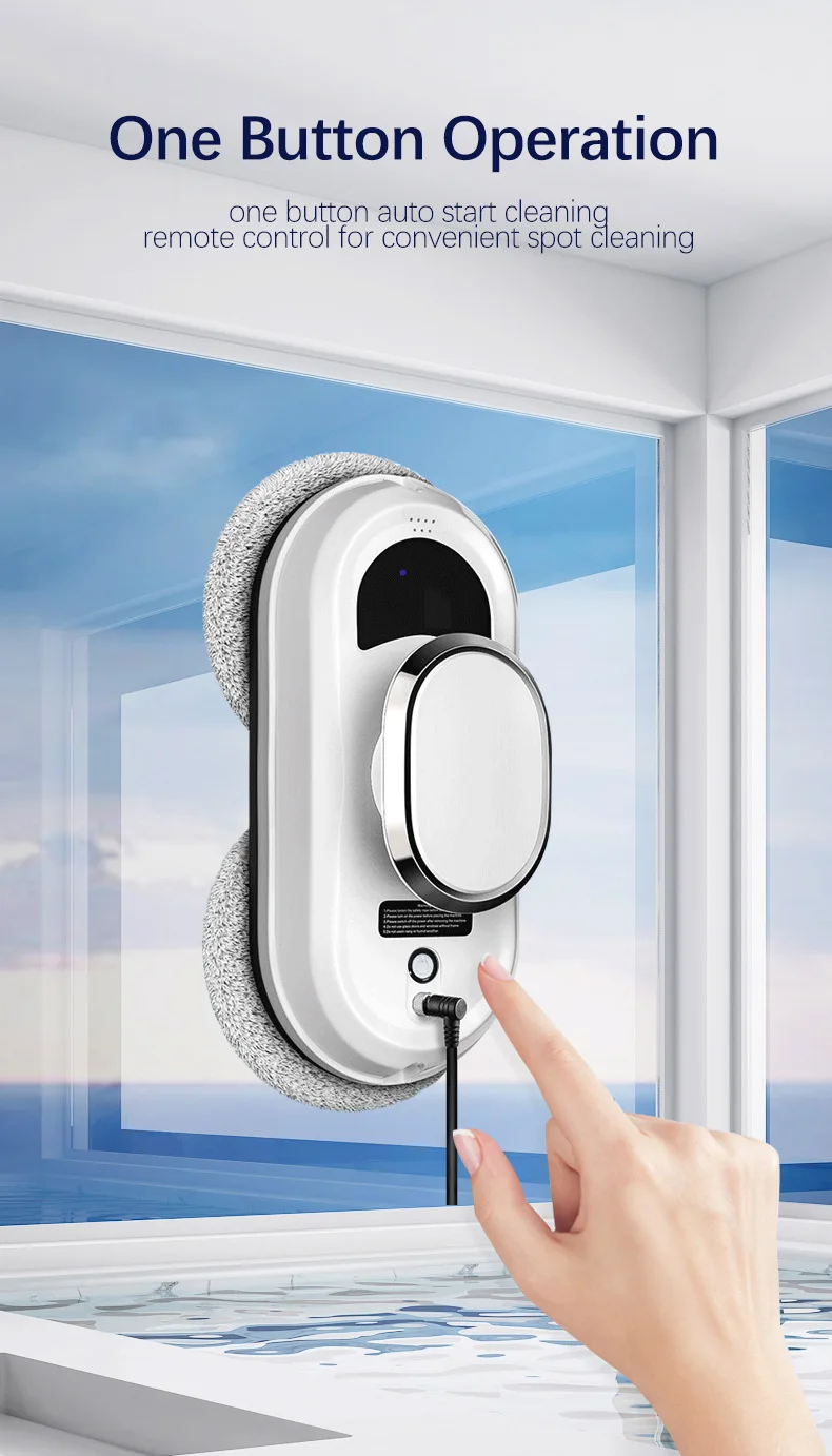 Robot Window Cleaner Window Cleaning Robot Smart Home Robot Vacuum CleanerRemote