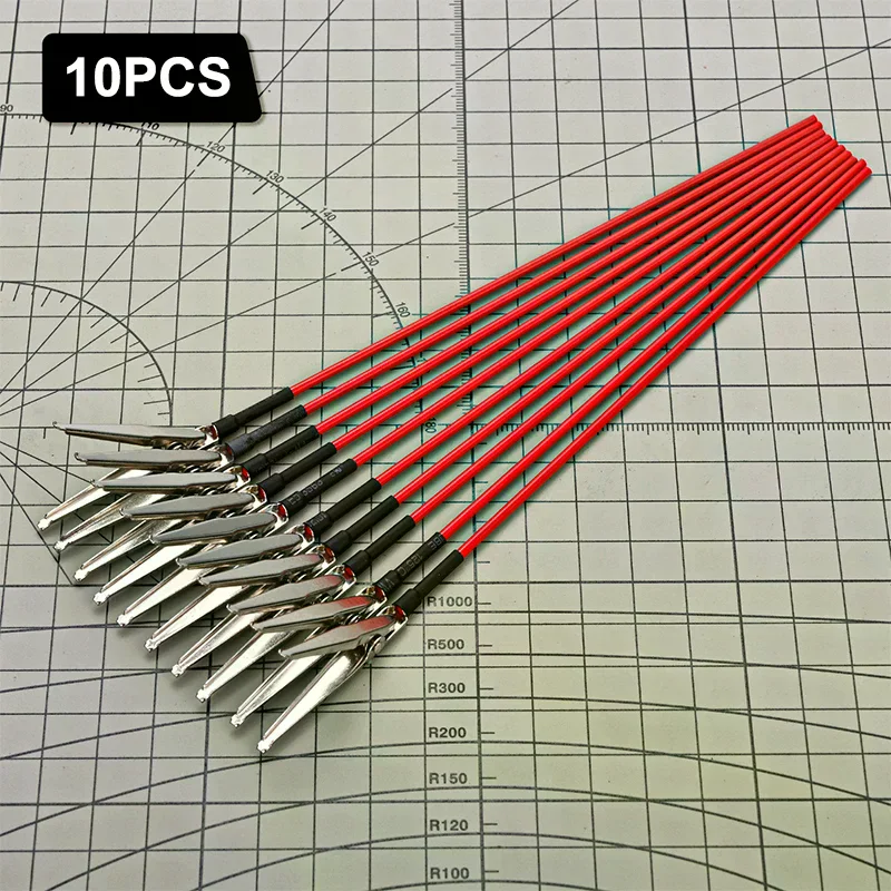 10Pcs MS130 역방향 페인팅 클립 모델러 빌딩을위한 스프레이 금속 컬러링 도구 DIY 공예 페인팅 만들기 도구