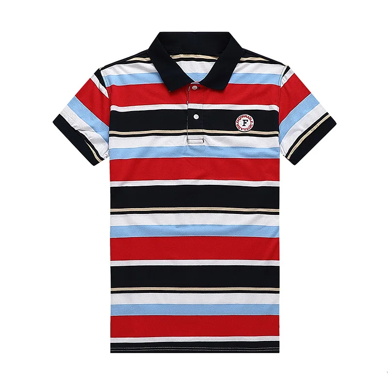 Erkekler Faconnable k sa erit Polo gomlekler Serge Blanco grafik pamuk T Shirt Eden Golf Tees Tops zarif tasar mc marka giysi AliExpress