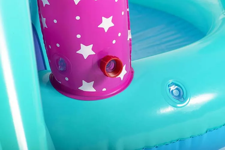 Water Slide For Children Fun Lawn Water Slides Inflatables Pools For Kids Summer Children's Slide Set Backyard Outdoor Toys