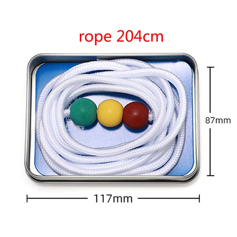 Sports Eye Sight Train Three Beads Brock String Vision Convergence Insufficiency Training Tool Target Pointing Practice sports vision training tool