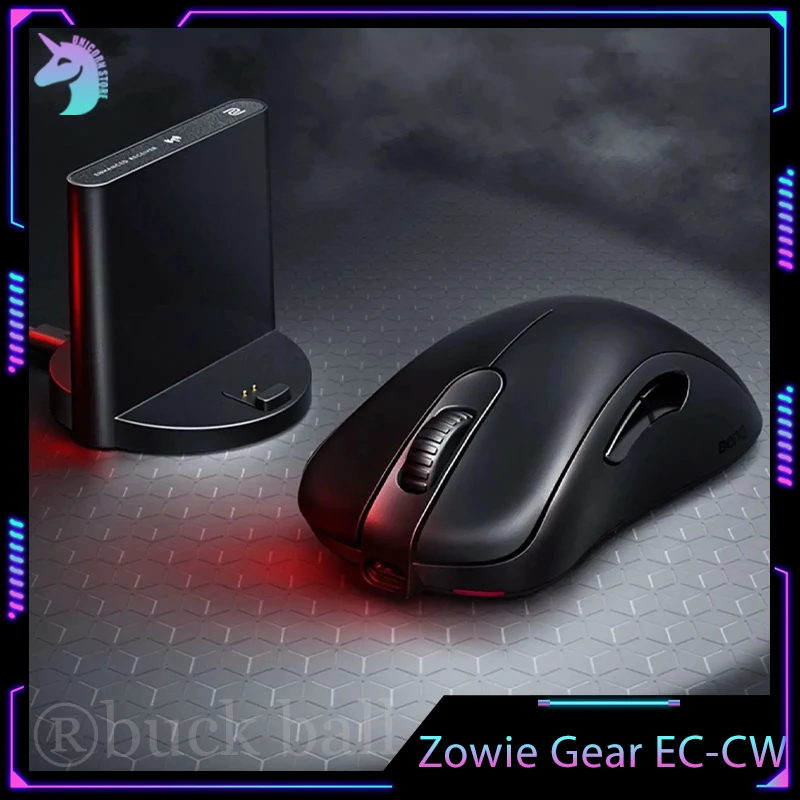 

Беспроводная игровая мышь Zowie Gear EC CW, 2 режима, 2,4 ГГц, эргономичная легкая, Paw3370, 3200DPI, для офиса, CSGO, FPS, Esports, игровая мышь в подарок