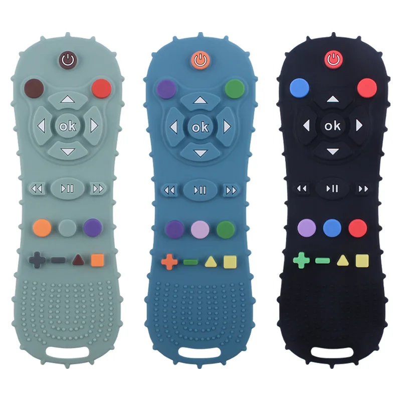 New Baby Chew Teething Game Controller Shape Silicone Teething Toy for Babies 6-12 Months Gifts Sensory Educational 2