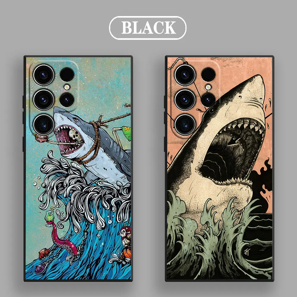 Dragon Wave Anime Design Phone Case - Japanese Culture Inspired Cover