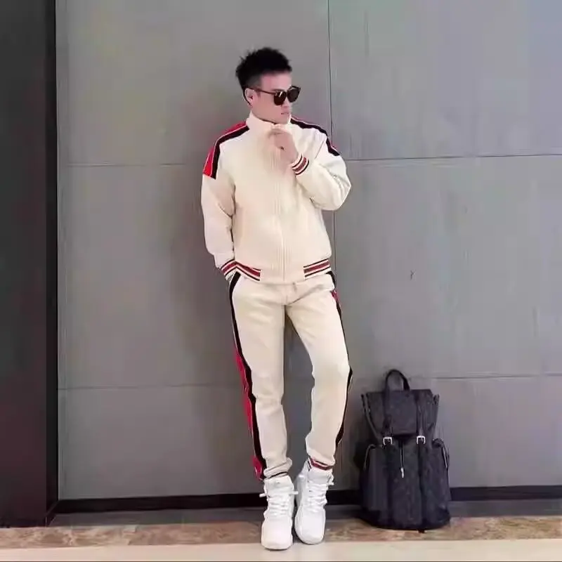 البلوز رجل ملابس الخريف الشتاء سترة Sweatpants Swe...