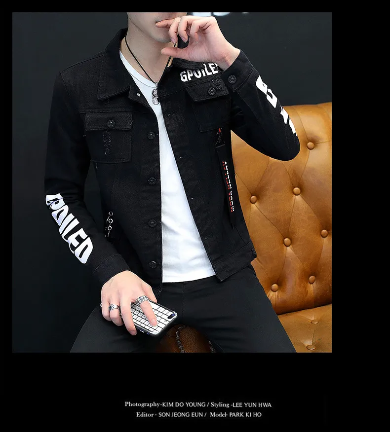 14oz-Type2-Black-Denim Jacket