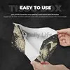 Tarot Sun Moon Witchy Astrology Tissue Box Cover PU Leather Rectangular Waterproof Tissue Holders for Home Office Car 2