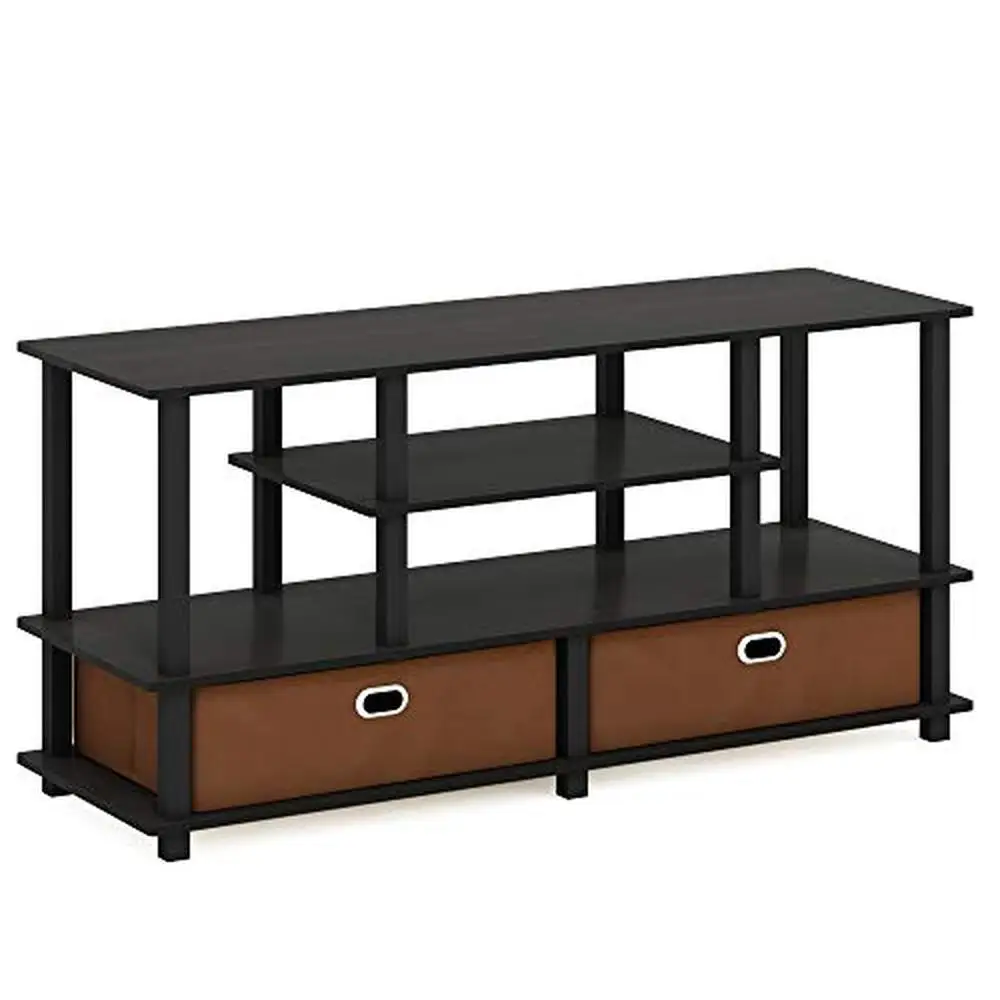 Wooden TV Stand Up to 50" TVs 37.4 lbs 47.63 x 15.55 x 22.79 media tv console table fireplace tv stand