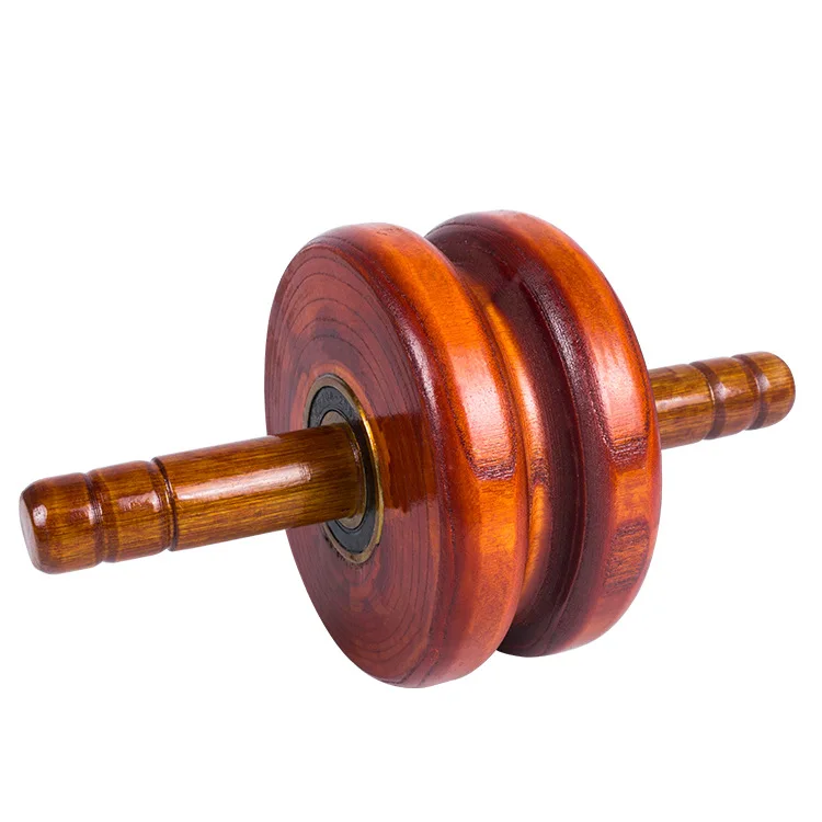 Wooden Ab Wheel Crunch Trainer 1