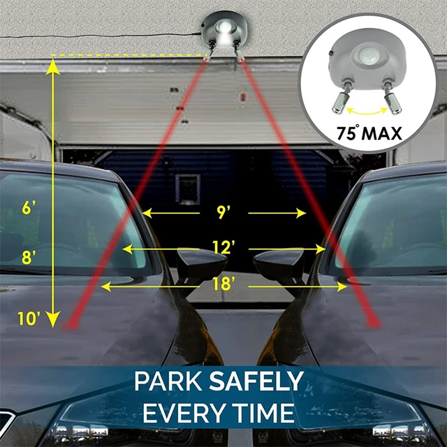 Stop Licht System Garage Parkplatz Unterstützen Stop Licht Auto Parkplatz  Sensor Unterstützen Aid Guide Stop Licht System Einparkhilfe - AliExpress