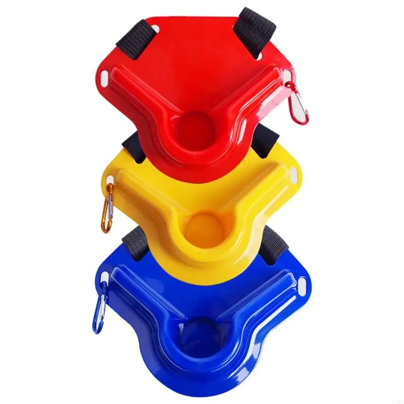 Fishing Fighting Belt Adjustable Fishing Belt Rod Holder Fighting Waist Plastic Rod Holder Easy Use
