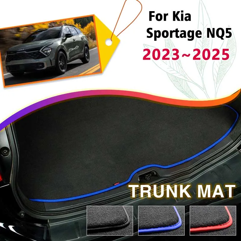 

Car Rear Trunk Mat For Kia Sportage NQ5 LWB 2021 2022 2023 2024 Boot Cargo Liner Tray Trunk Luggage Floor Carpet Pad Accessories