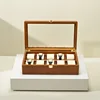 MISHITU Solid Wood Jewelry Box for Watch Bracelets  Premium Jewelry Storage Organizer 34*20*9.35CM Customizable Wooden Watch Box 3