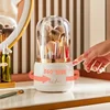 Makeup Brushes Holder Portable Desktop Makeup Organizer Cosmetic Storage Box Make Up Tools Jewelry Container 2