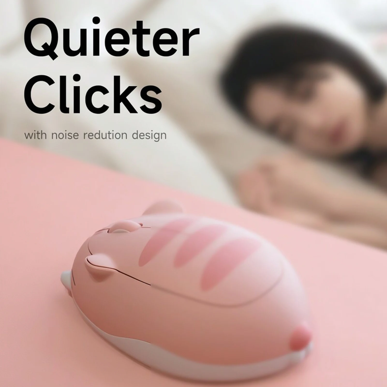 Akko Cat Theme Wireless Mouse Portable 2.4G for Office/ Study wireless mouse