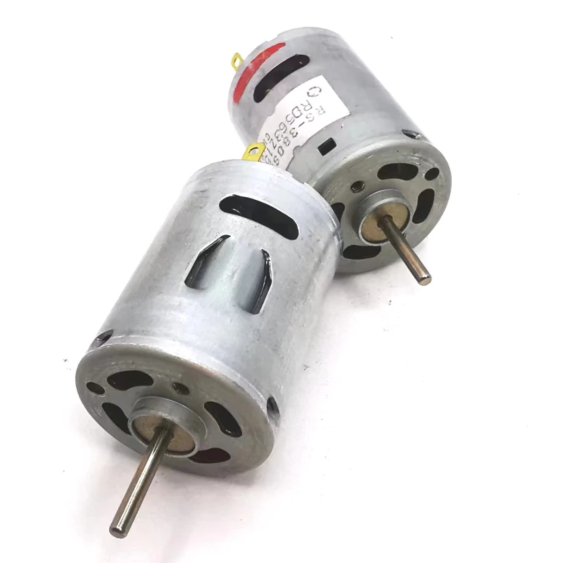 MABUCHI RS-380SH-20150 마이크로 380 모터, DC 6V-18V 12V 11000RPM 미니 27.5mm 카본 브러시 모터, DIY 헤어 드라이어 진공 청소기 장난감