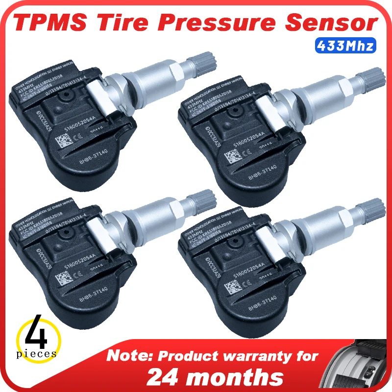 TPMS Tire Pressure Monitor Sensor BHB637140, BHB637140A 433MHZ For