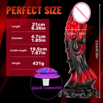 FREDORCH Sex machine Attachment VAC-U-Lock Dildos Suction Cup Sex Love machine for woman Sex products for Female G-spot Sexy 2