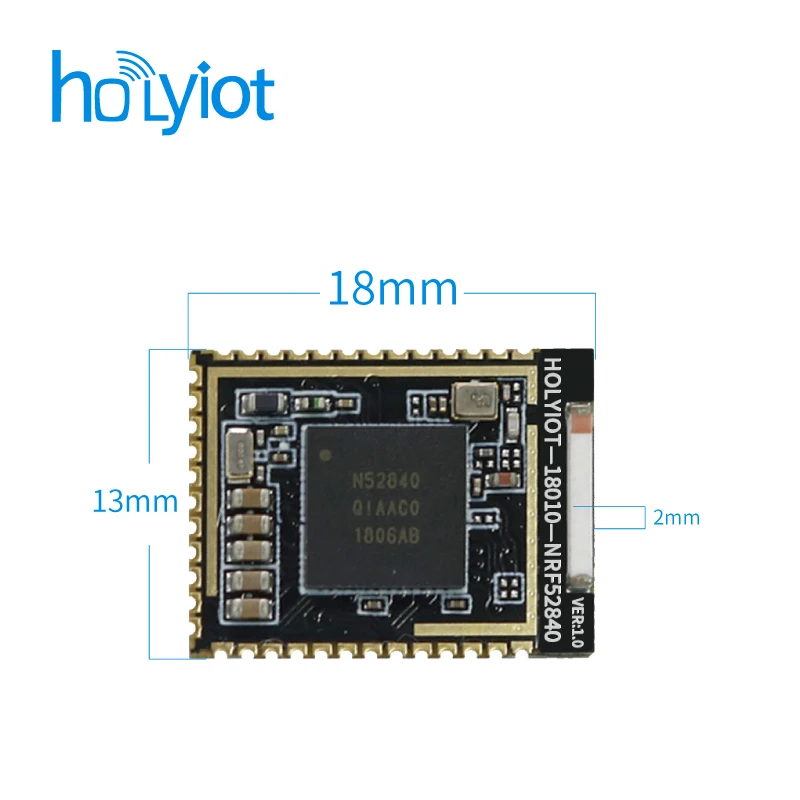 FCC CE Nordic nRF52840 Bluetooth module grid development board BLE5.0 Bluetooth serial low power voice long distance pcb circuit board
