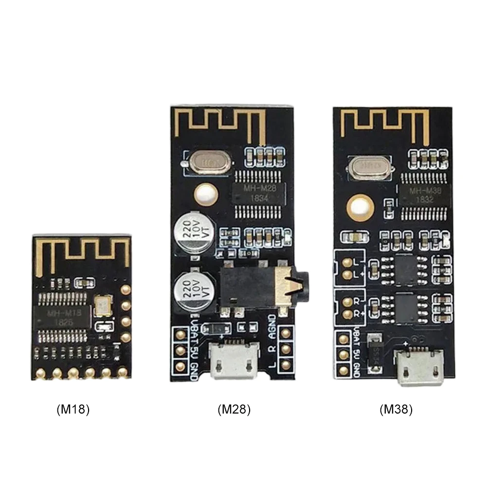 MH-M18/M28/M38 무선 스테레오 음악 모듈 무손실 블루투스 호환 오디오 모듈 HiFi DIY 수정 키트