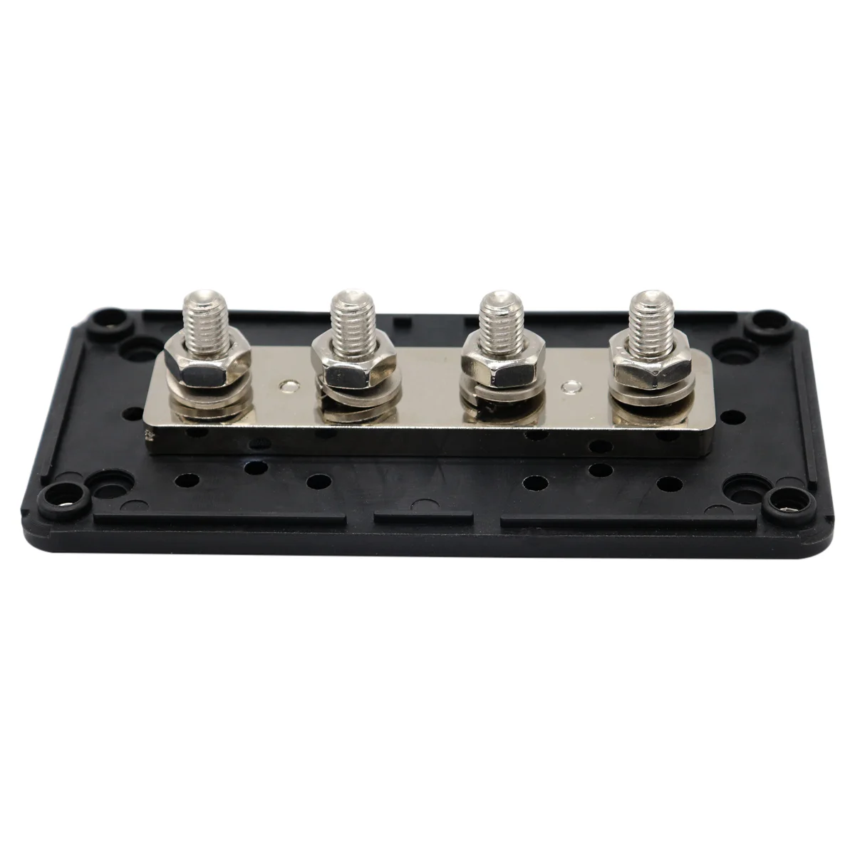 

48V 300A Heavy- Duty Module Design Distribution Block Busbar Box Terminal Studs 4 Stud Bus Bar Block for Car Rv Truck Marine