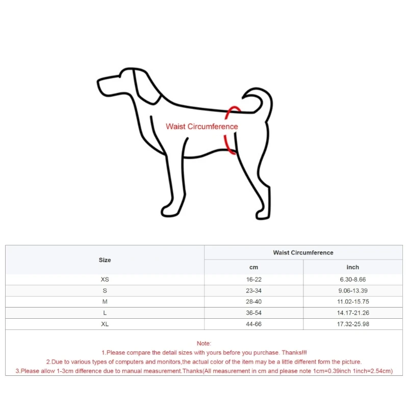 Dog Period Briefs Pants Pantie Soft Suspener Comfortable Pants with 50Pcs Poop Bag Female Dog Diapers