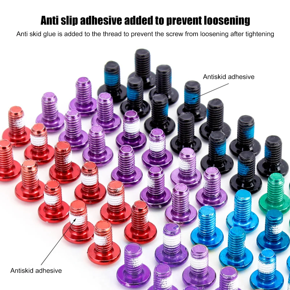 Stainless Steel M5x10mm Disk Brake Rotor Bolts for Mountain Bike