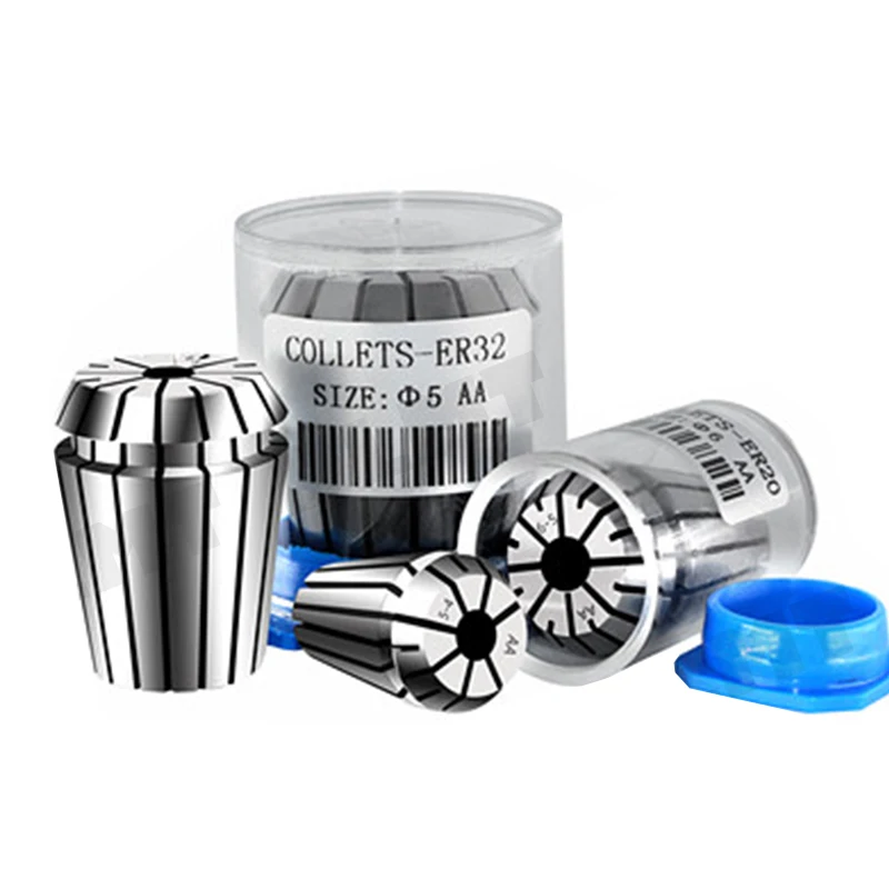 1PC ER11 Collet ER16 Spring Chuck ER20 ER25 ER32 0.005MM 0.008MM AA High Precision ER11 8MM CNC Lathe Tools Machine Spindle