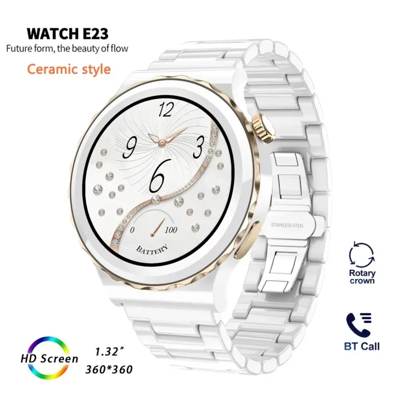 

2024 Smart Watch For Women Luxury Original Smartwatch Women's Wristwatch Fitness Bracelet Ladies Watch Digital Electronics Clock