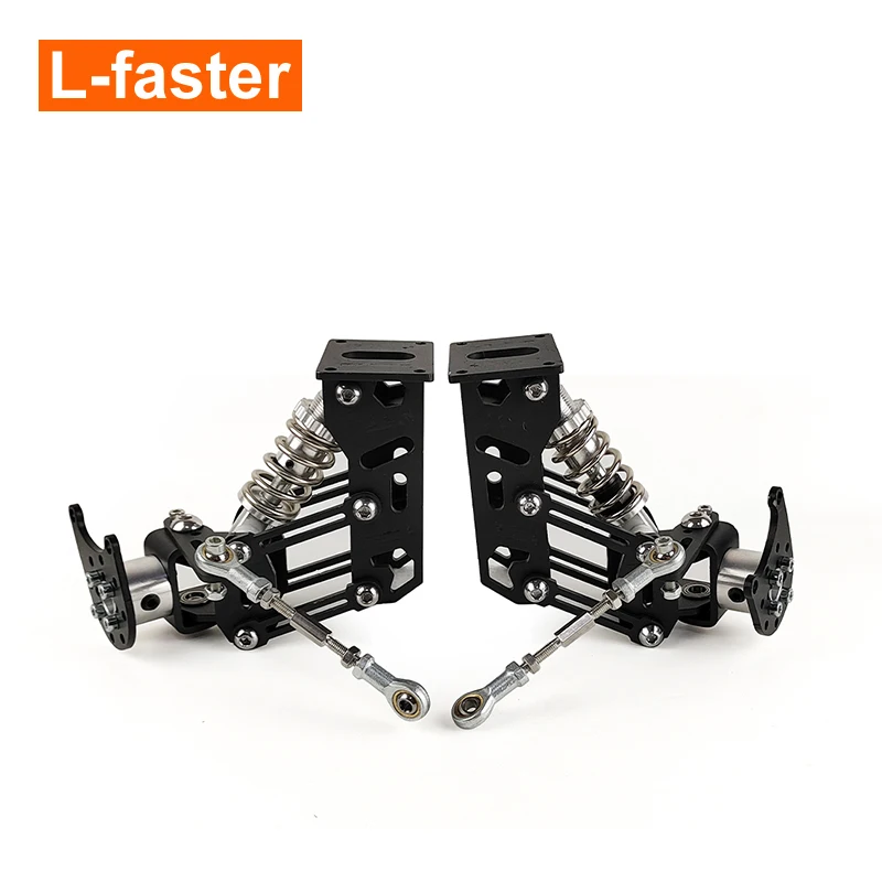 L-faster 2 PCS Spring Shock Absorption Suspension Bracket For Single Axle Electric Hub Wheel Hoverboard Motor